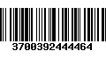 Código de Barras 3700392444464