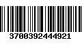 Código de Barras 3700392444921