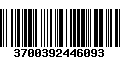 Código de Barras 3700392446093