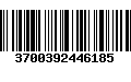 Código de Barras 3700392446185