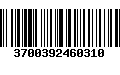 Código de Barras 3700392460310