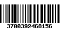 Código de Barras 3700392468156