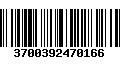 Código de Barras 3700392470166