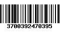 Código de Barras 3700392470395