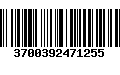 Código de Barras 3700392471255