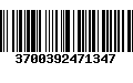 Código de Barras 3700392471347