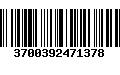 Código de Barras 3700392471378