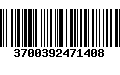 Código de Barras 3700392471408