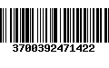 Código de Barras 3700392471422