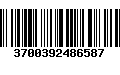 Código de Barras 3700392486587