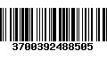 Código de Barras 3700392488505