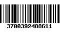 Código de Barras 3700392488611