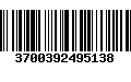 Código de Barras 3700392495138