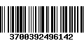 Código de Barras 3700392496142