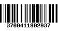 Código de Barras 3700411902937