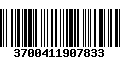 Código de Barras 3700411907833