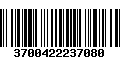 Código de Barras 3700422237080