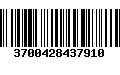 Código de Barras 3700428437910