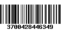 Código de Barras 3700428446349