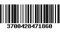 Código de Barras 3700428471860