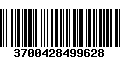 Código de Barras 3700428499628