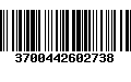 Código de Barras 3700442602738