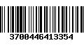 Código de Barras 3700446413354