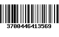 Código de Barras 3700446413569