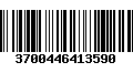 Código de Barras 3700446413590