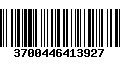 Código de Barras 3700446413927