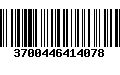 Código de Barras 3700446414078