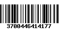 Código de Barras 3700446414177