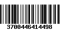 Código de Barras 3700446414498