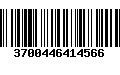 Código de Barras 3700446414566