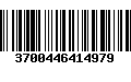 Código de Barras 3700446414979