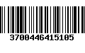 Código de Barras 3700446415105