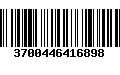 Código de Barras 3700446416898