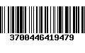 Código de Barras 3700446419479