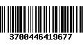 Código de Barras 3700446419677