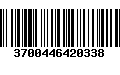 Código de Barras 3700446420338