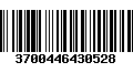 Código de Barras 3700446430528