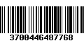 Código de Barras 3700446487768