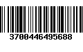 Código de Barras 3700446495688