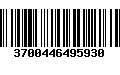 Código de Barras 3700446495930