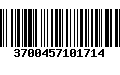 Código de Barras 3700457101714