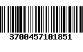 Código de Barras 3700457101851