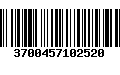 Código de Barras 3700457102520