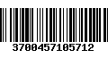 Código de Barras 3700457105712