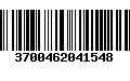 Código de Barras 3700462041548