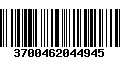 Código de Barras 3700462044945